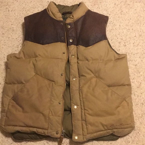 eddie bauer down vest mens